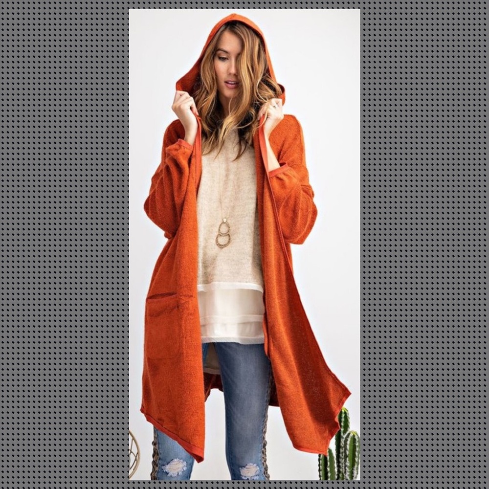 NEW! HOODIE CARDIGAN